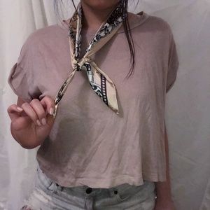 Basic Taupe Crop Top